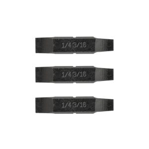 1/4 & 3/16 Flat Screwdriver Bits